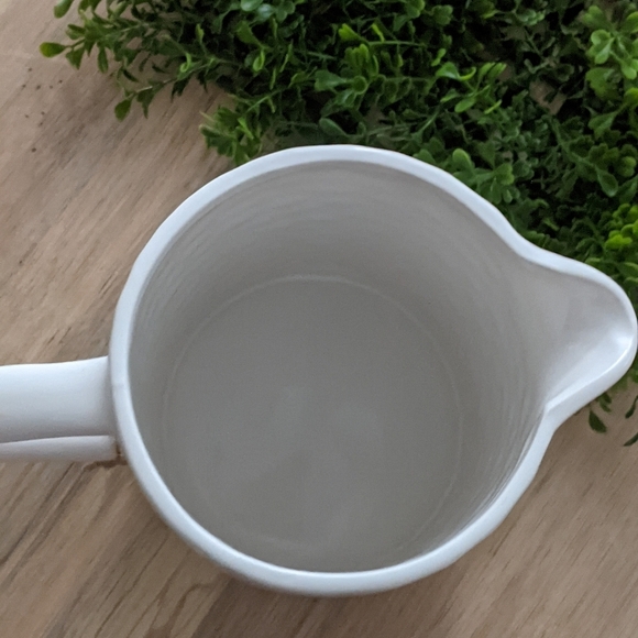 Ceramic Colorful Butterfly Pitcher Think Happy Thoughts - Picture 5 of 6